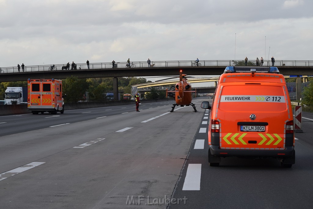 VU mehrere PKW A 3 Rich Oberhausen Hoehe AK Koeln Ost P101.JPG - Miklos Laubert